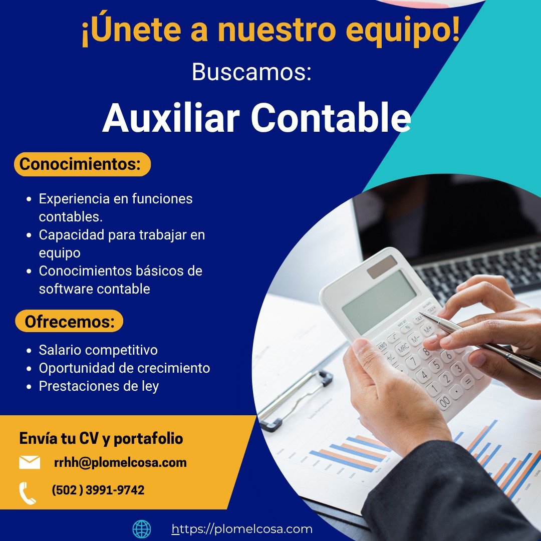 Oferta laboral vigente